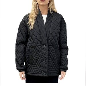 Rebecca Minkoff Quilted Coat Jacket Medium New with Tags